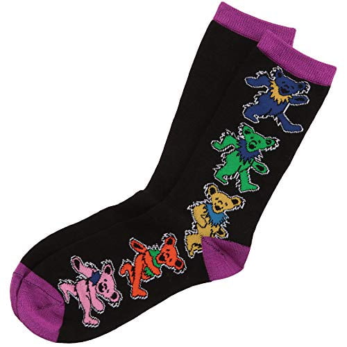 Mens Athletic Cushion Crew Sock Paintnig Colorful Bear Long Sock Comfort Mens Athletic Cushion Crew Sock Paintnig Colorful Bear Long Sock Comfort